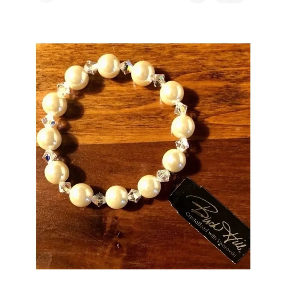 Birch Hills Bracelet with Swarovski Crystals/Pearl NWT